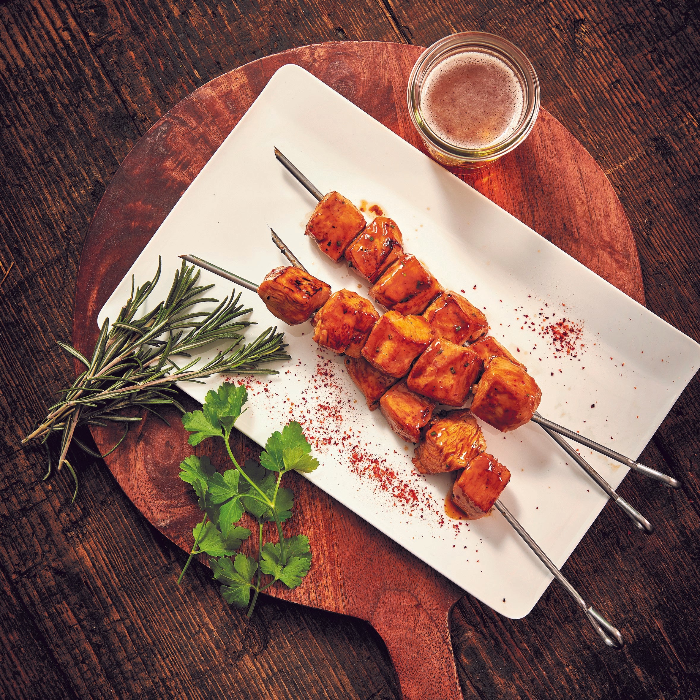 Marinated Chicken Skewers Recipe