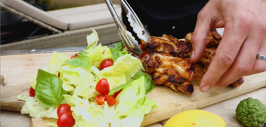 Portuguese Chicken Thighs Recipe by Master Chef Nicolas Rieffel - quick, easy, and delicious