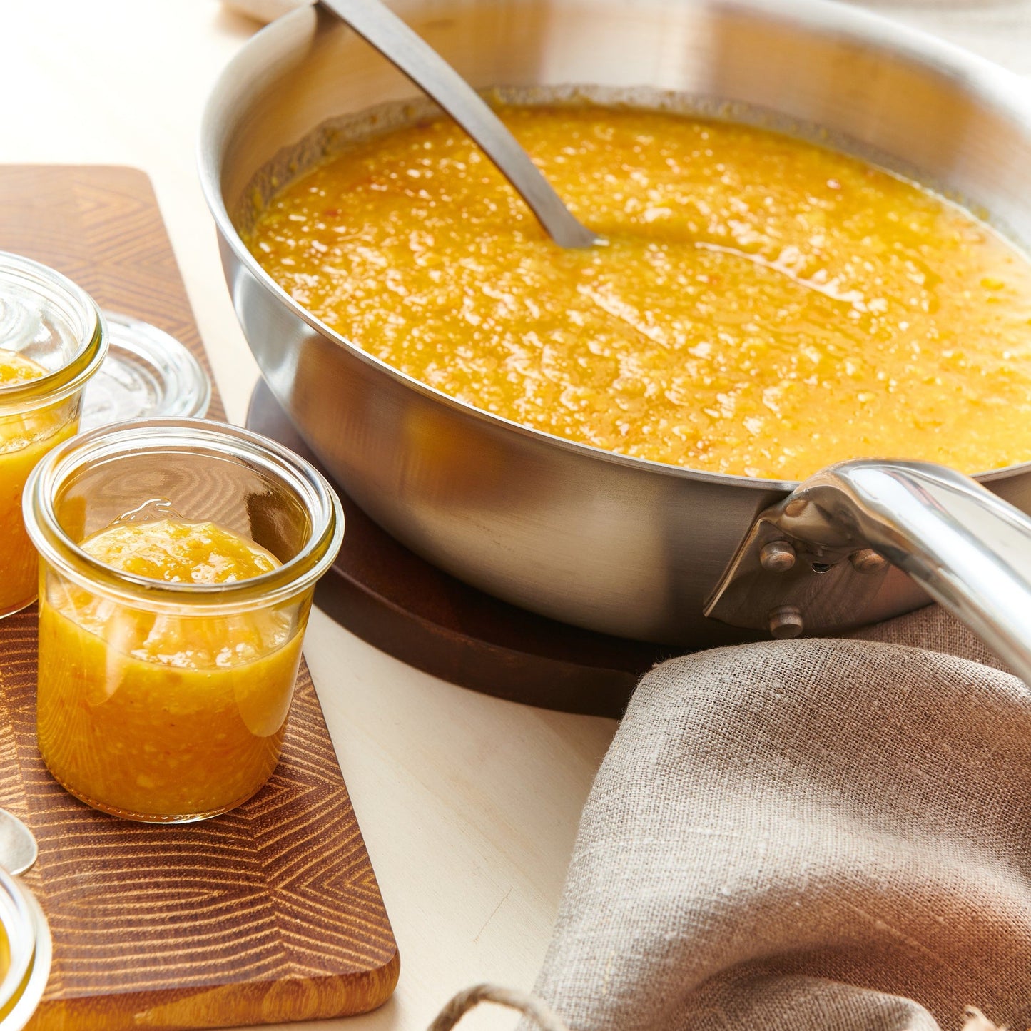 ALCHIMY 3-ply Stainless Steel Rounded Sauté Pan