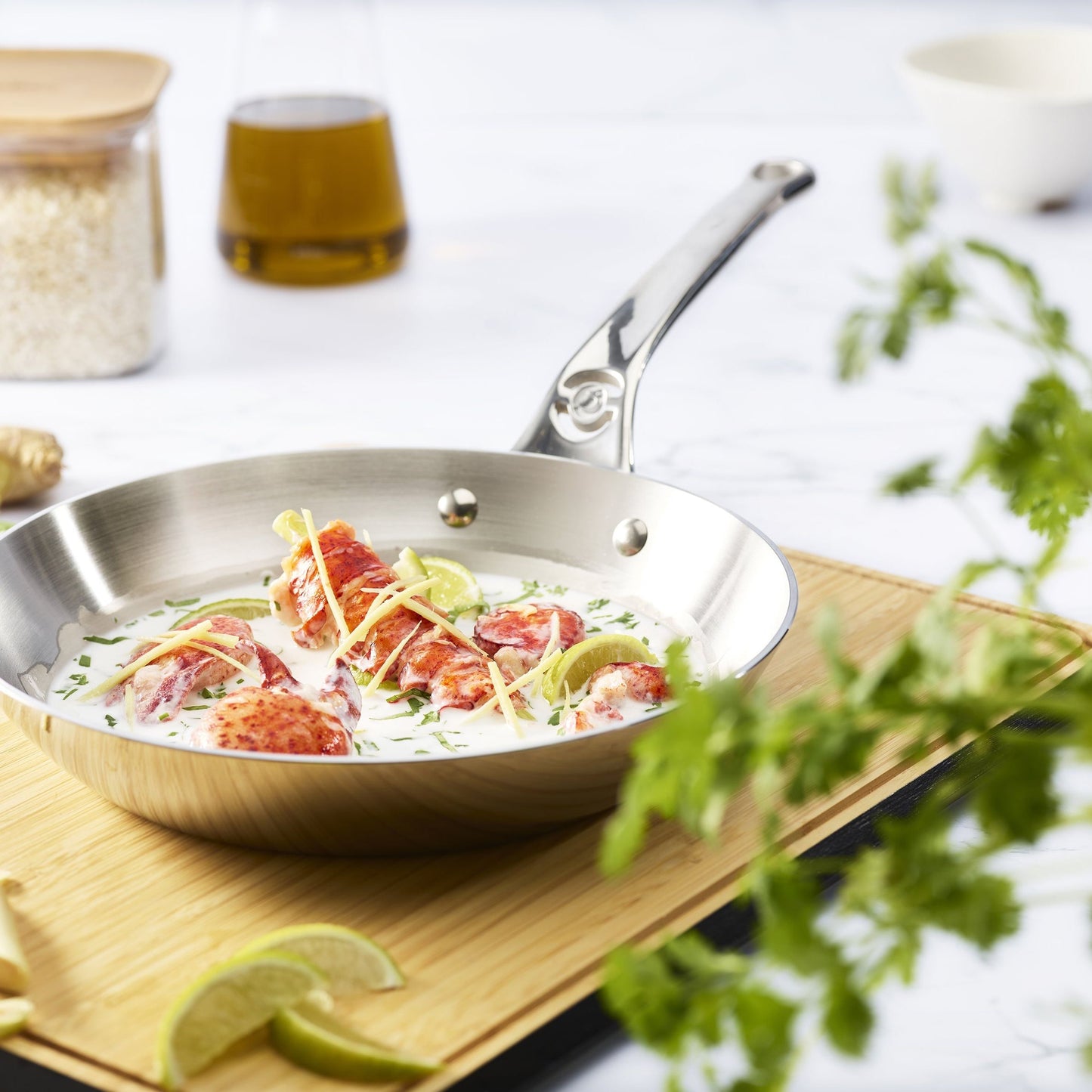 AFFINITY 5-ply Stainless Steel Fry Pan