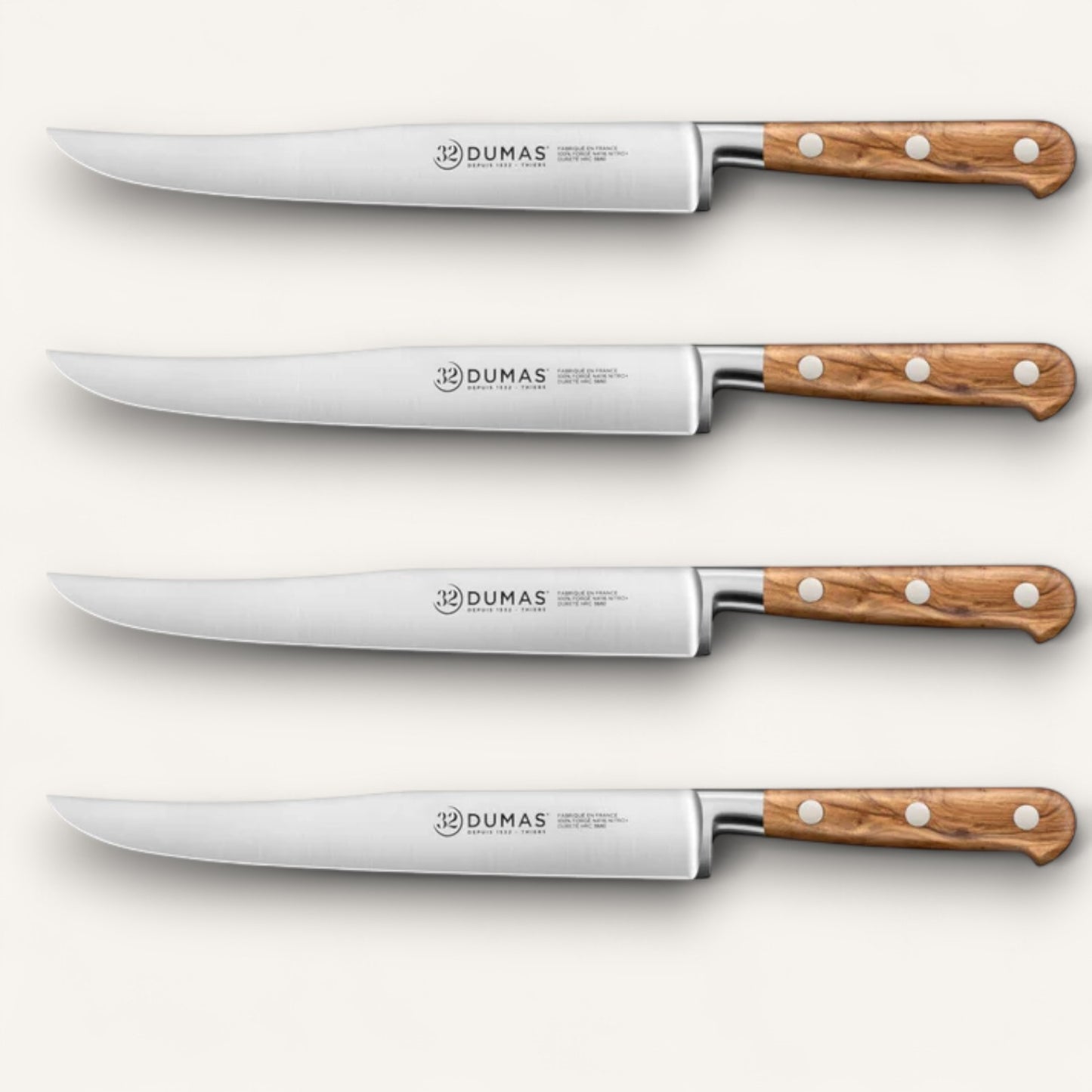 4-Piece Steak Knife Set by 32 Dumas