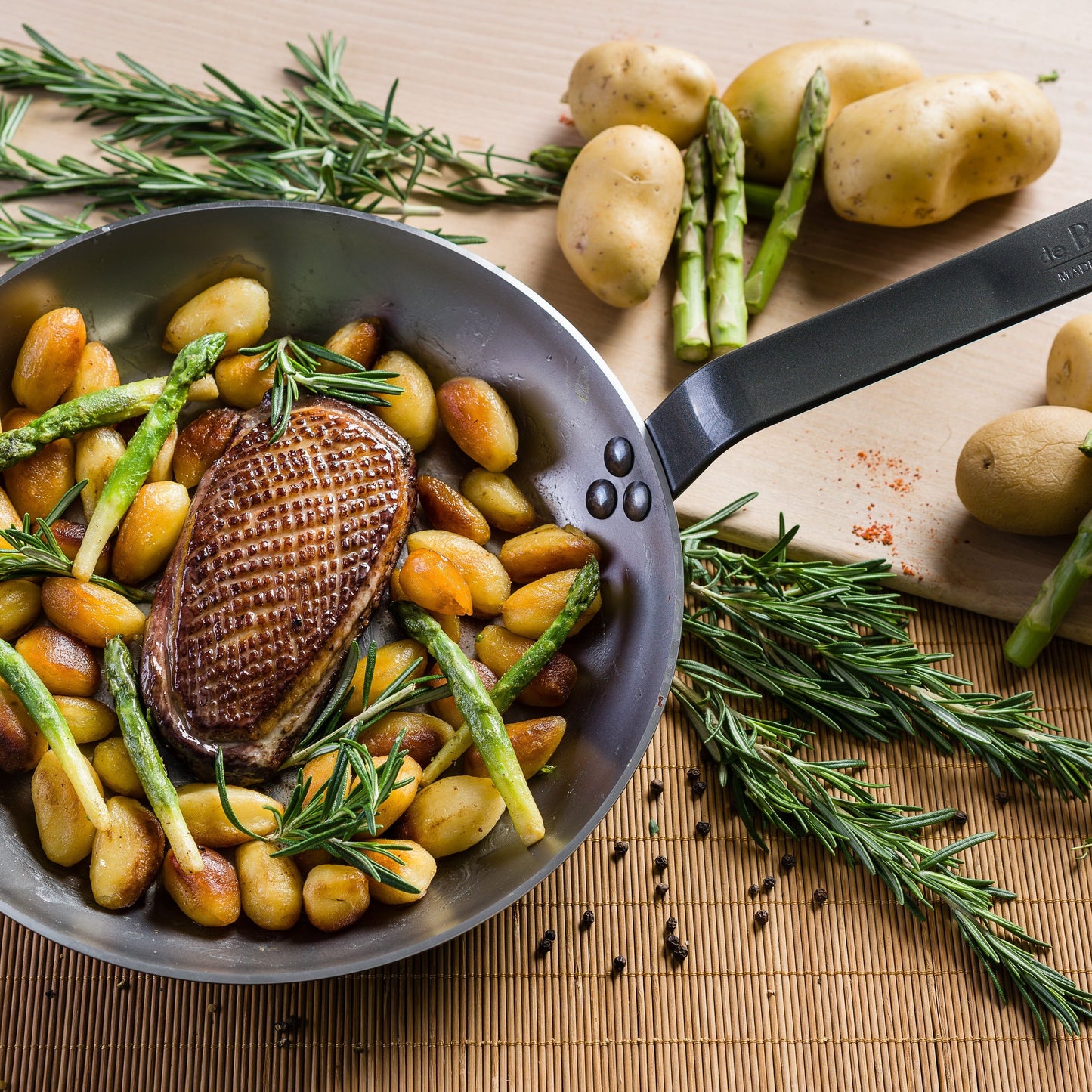 MINERAL B Classic Carbon Steel Fry Pan