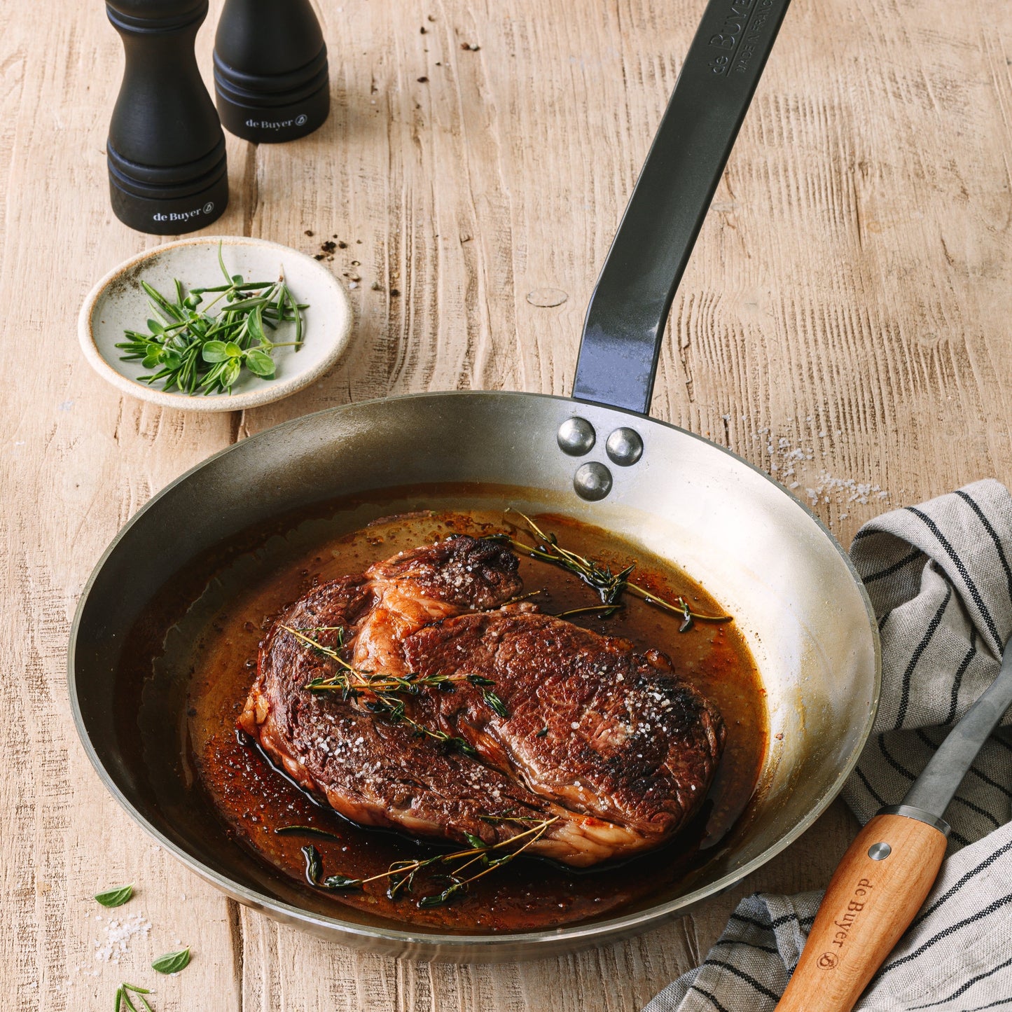 MINERAL B Classic Carbon Steel Fry Pan