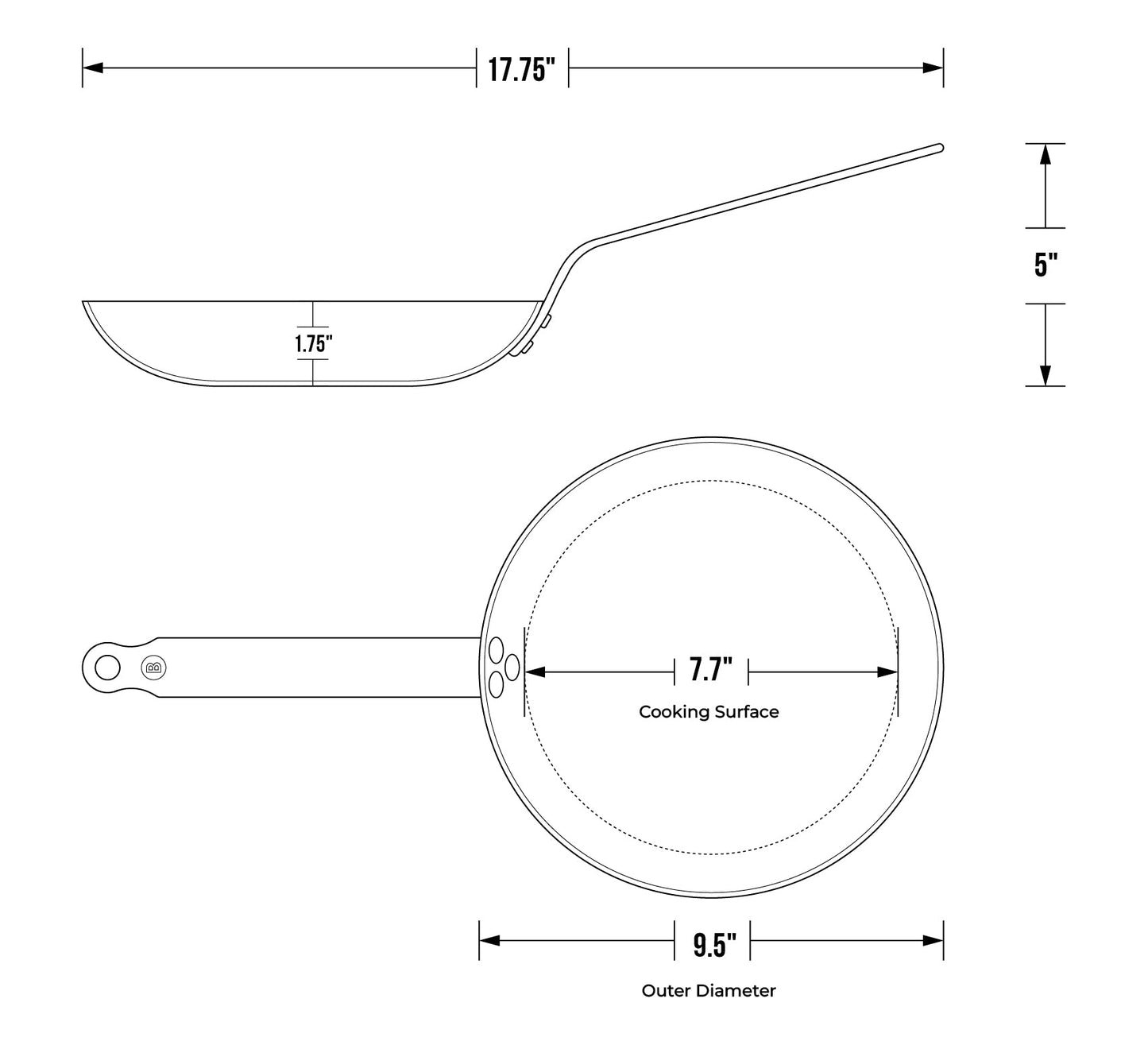 MINERAL B Classic Carbon Steel Ultimate Egg Kit