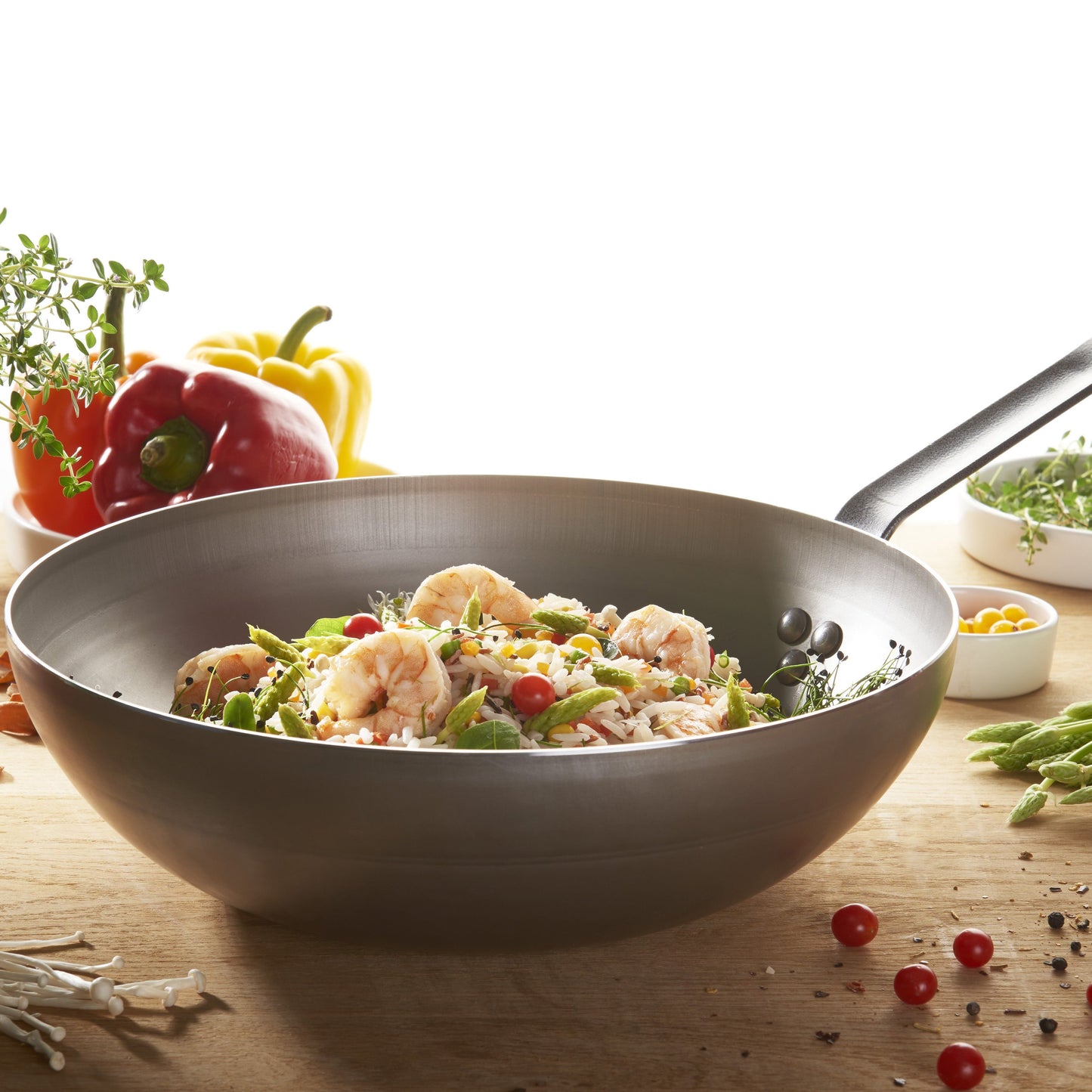 MINERAL B Carbon Steel Wok