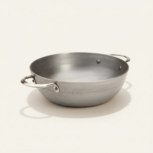MINERAL B Carbon Steel Country Fry Pan 2 Handles