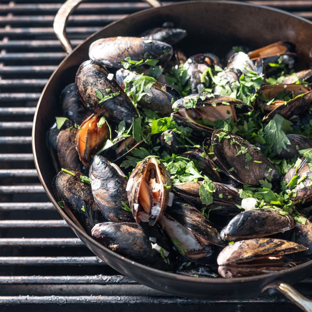 MINERAL B Carbon Steel Country Fry Pan 2 Handles