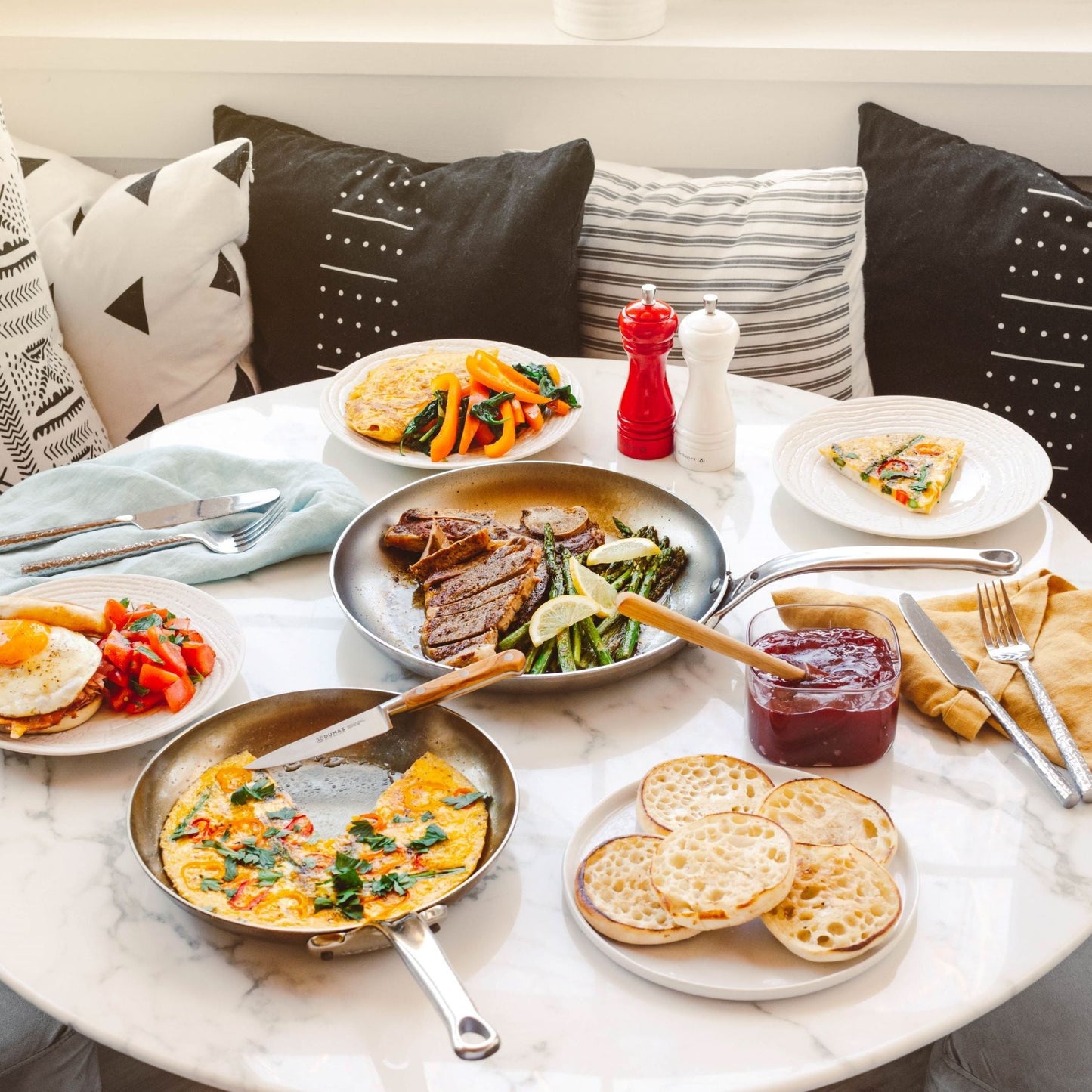 MINERAL B PRO Carbon Steel Omelette Pan