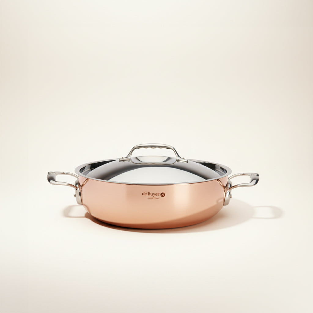 PRIMA MATERA Copper Braiser | de Buyer USA