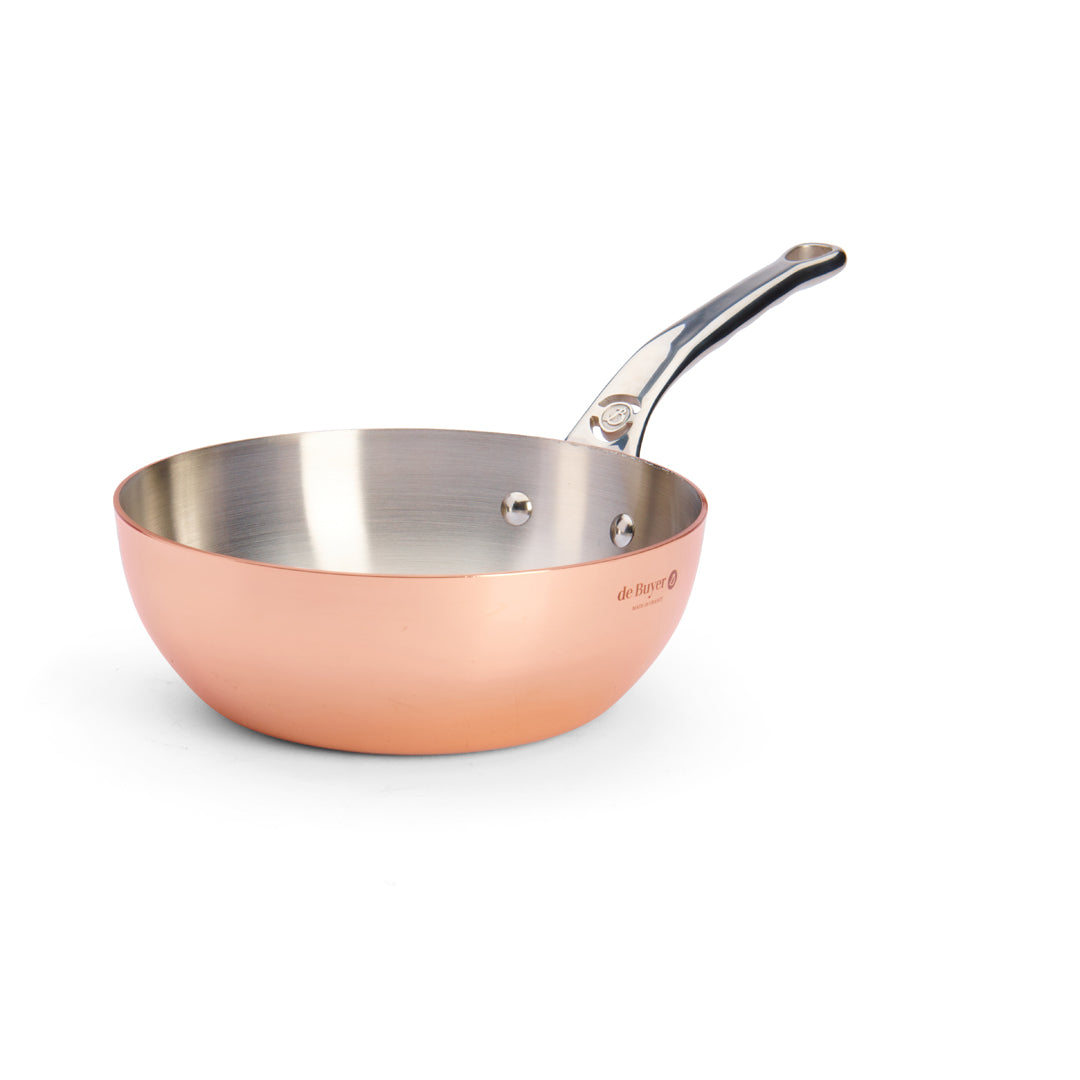 PRIMA MATERA Copper Conical Sauté Pan