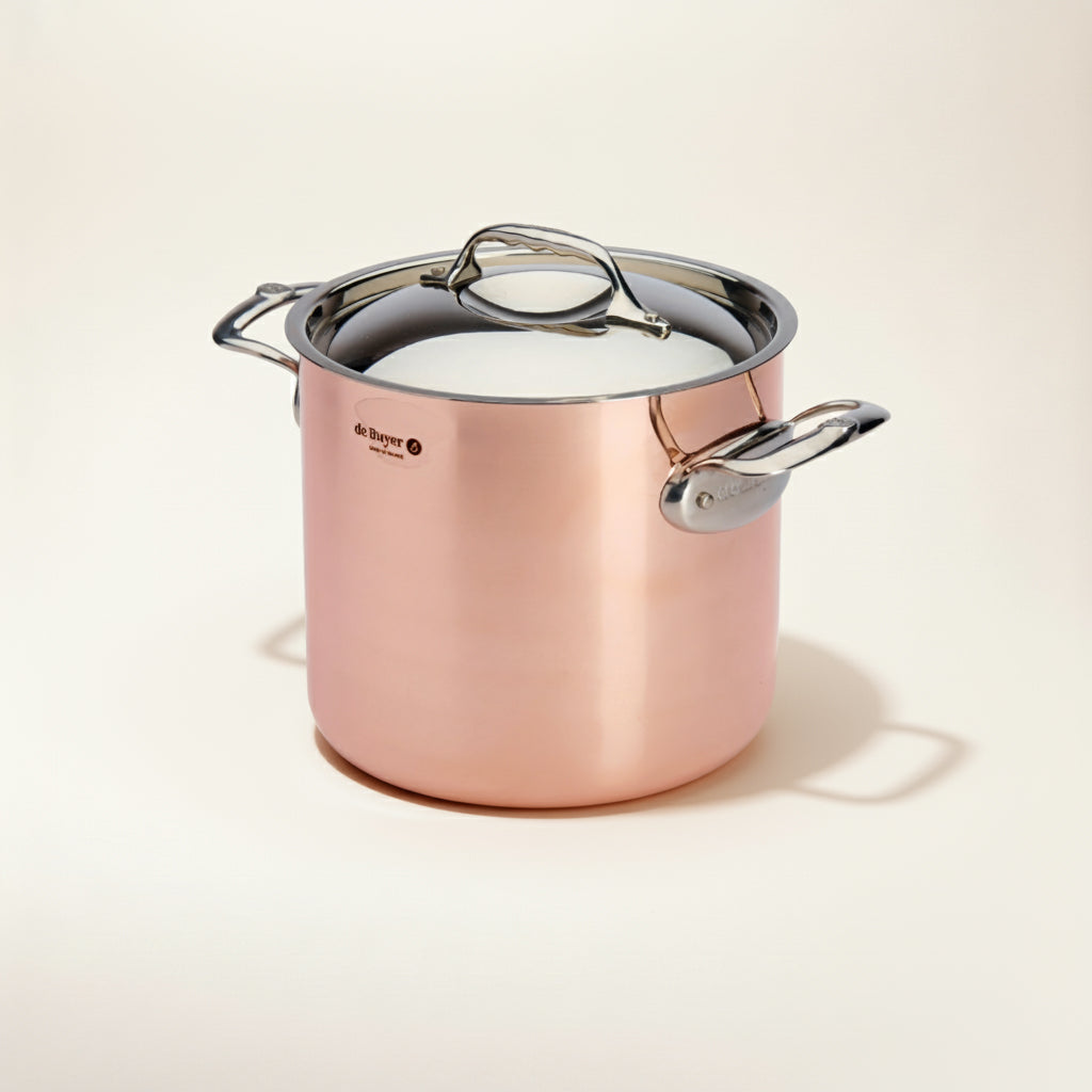 PRIMA MATERA Copper Stockpot | de Buyer USA