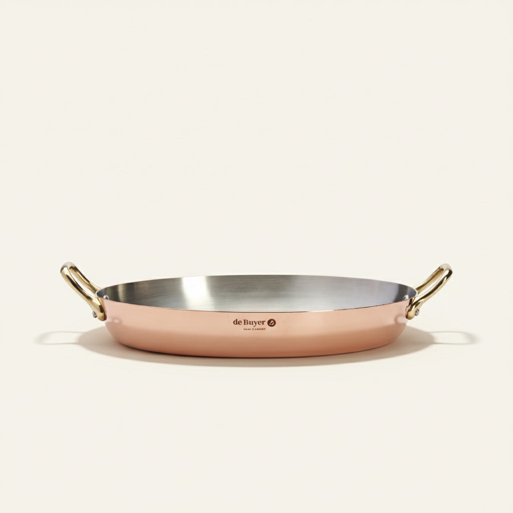 INOCUIVRE SERVICE Copper Oval Pan