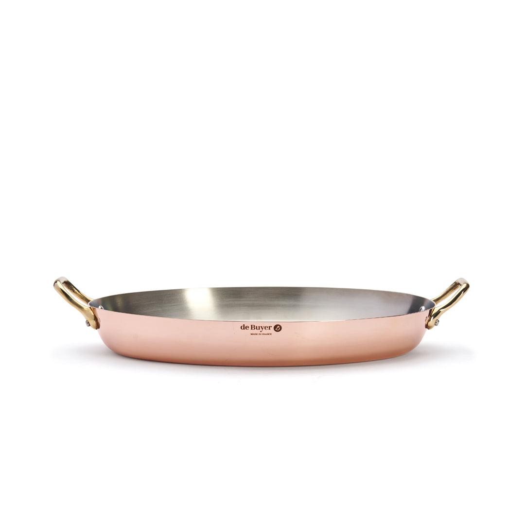 INOCUIVRE SERVICE Copper Oval Pan