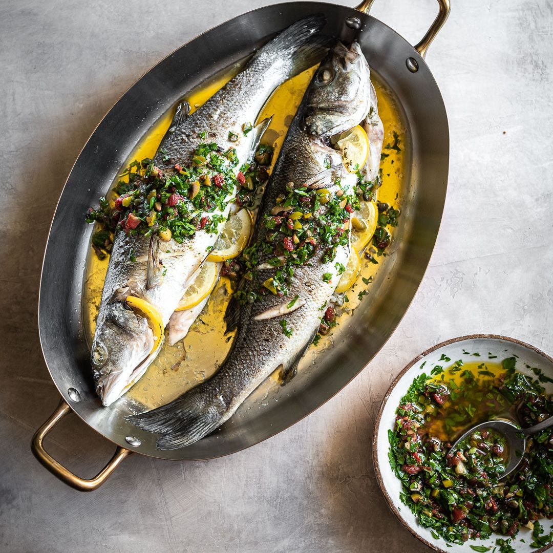 INOCUIVRE SERVICE Copper Oval Pan