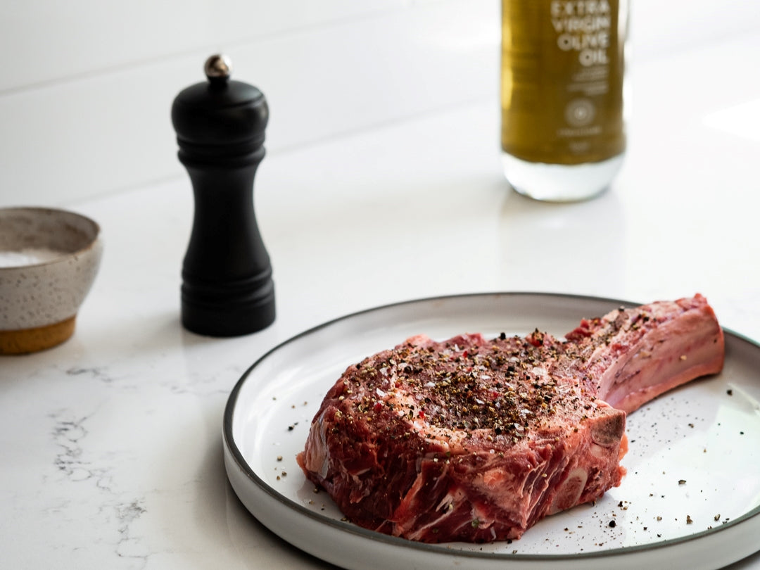 MINERAL B Carbon Steel Steak Kit