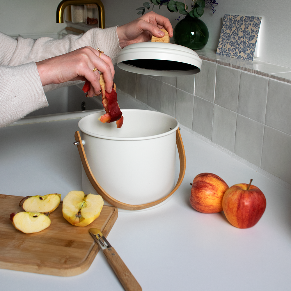 Compost Bin with Charcoal Filter