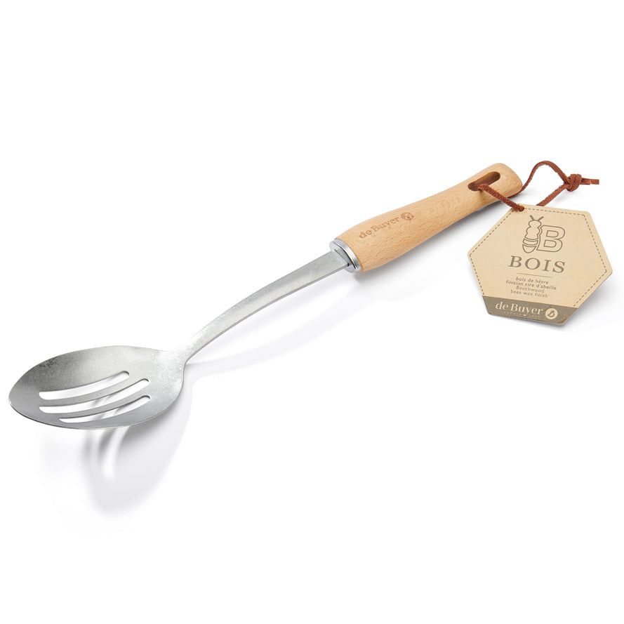 B BOIS Slotted Spoon
