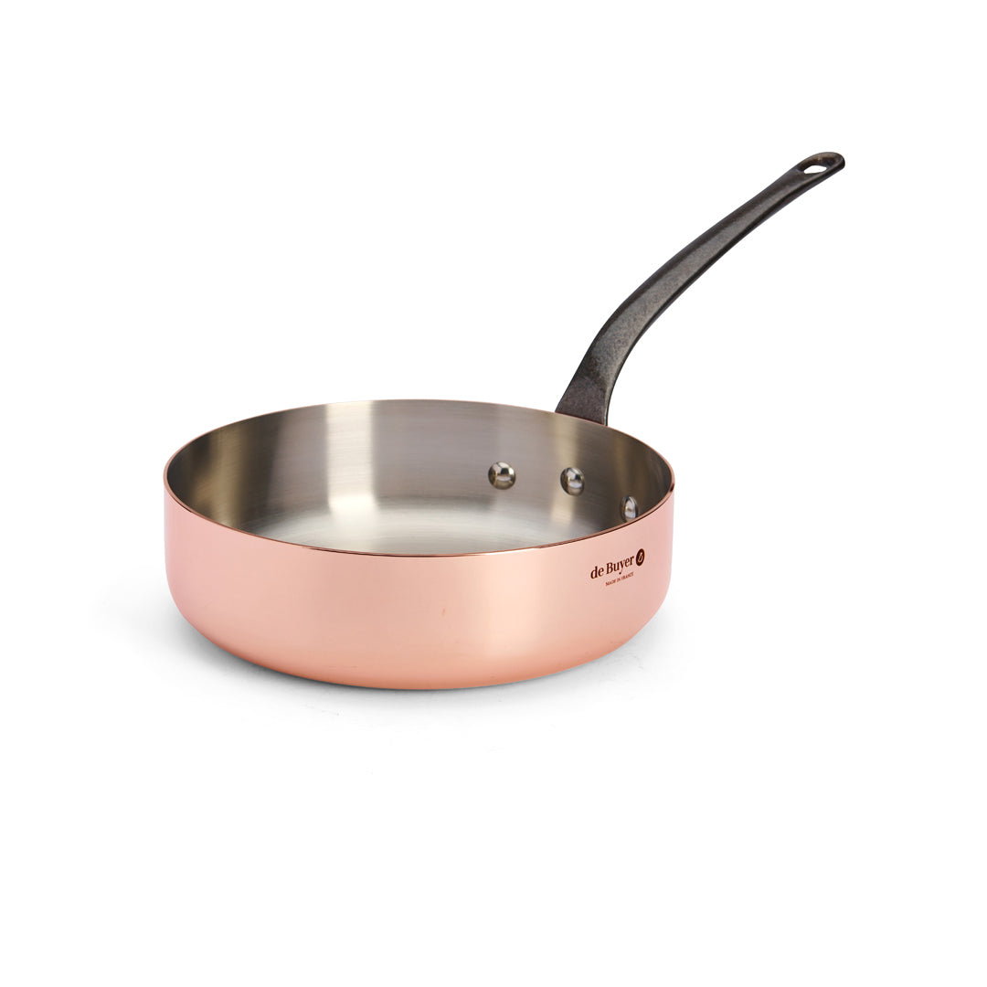 INOCUIVRE TRADITION Copper Saute Pan