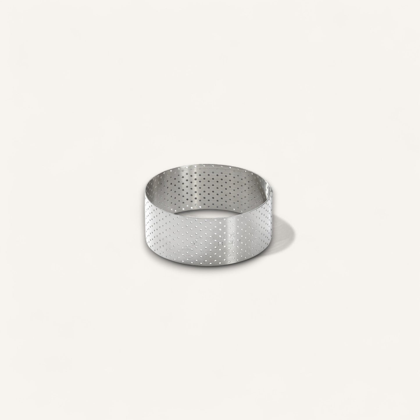 Perforated Round Tart Ring Height 1.4"