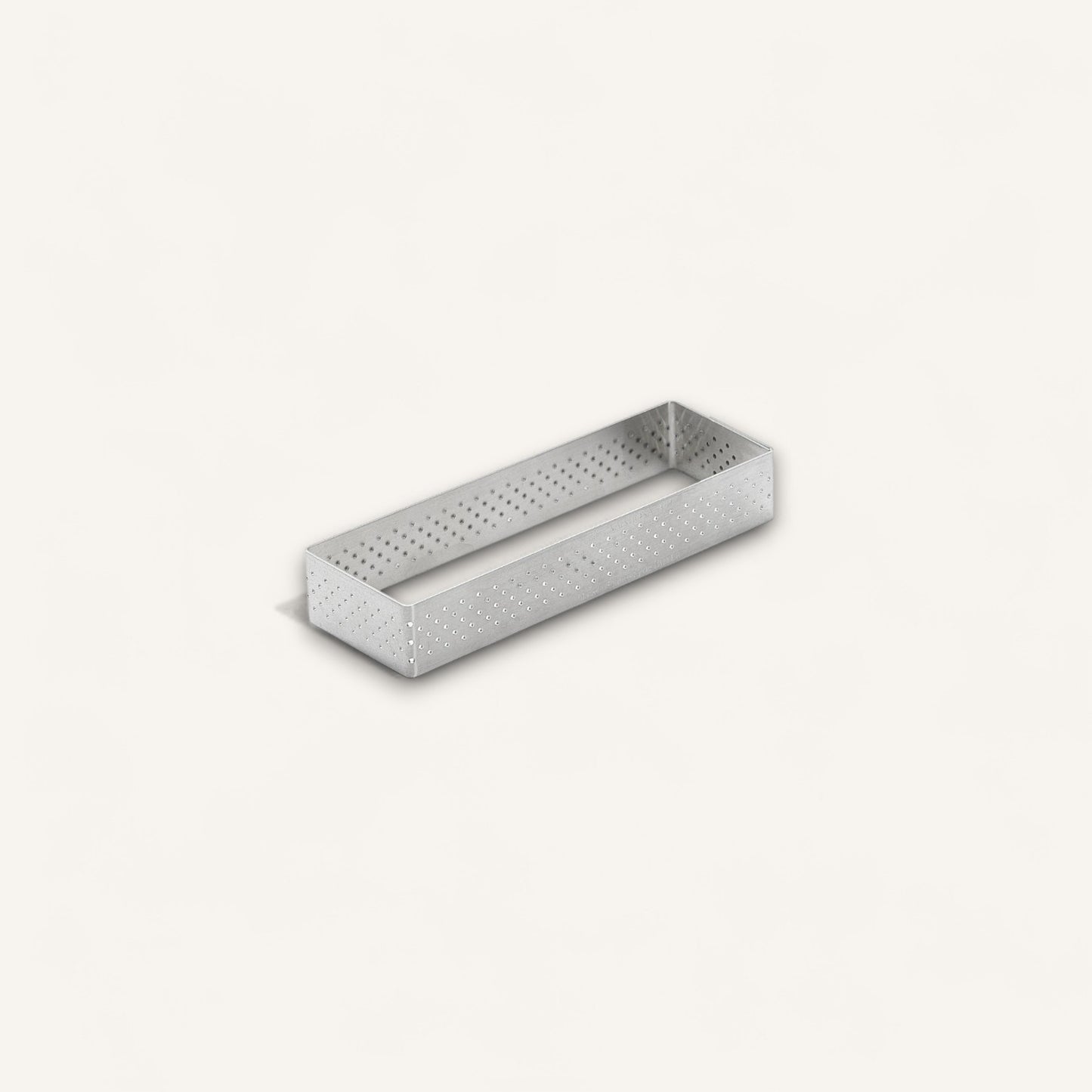 Perforated Rectangular Tart Ring Height 0.8"