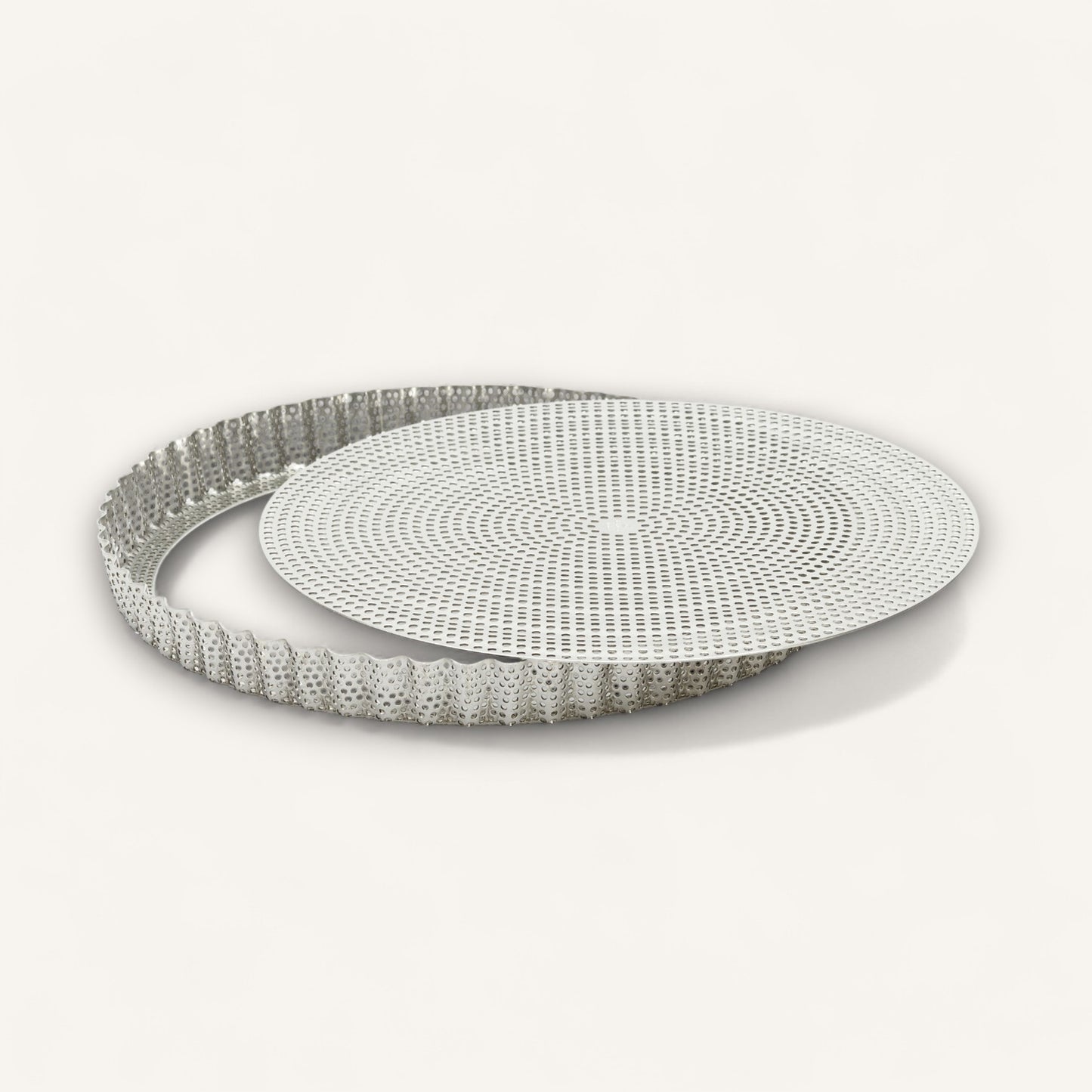 Round Fluted Tart Ring with Removable Base