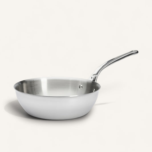 AFFINITY 5-ply Stainless Steel Rounded Sauté Pan