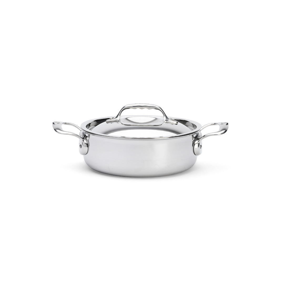 AFFINITY 5-Ply Stainless Steel Rondeau with Lid