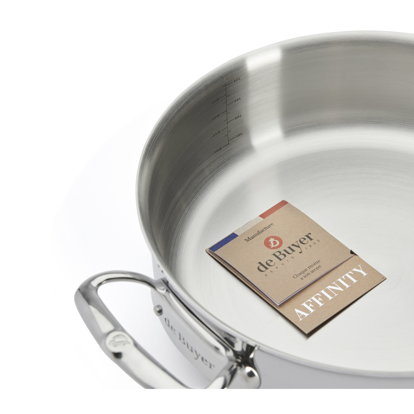 AFFINITY 5-Ply Stainless Steel Rondeau with Lid