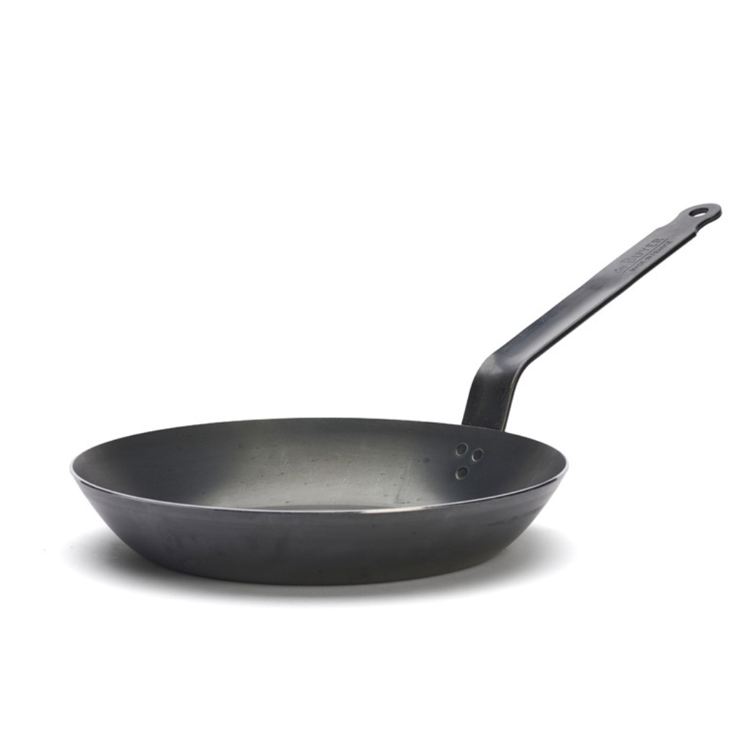 Blue Carbon Steel Fry Pan