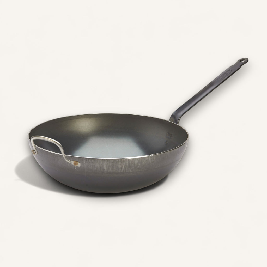 Blue Carbon Steel Wok