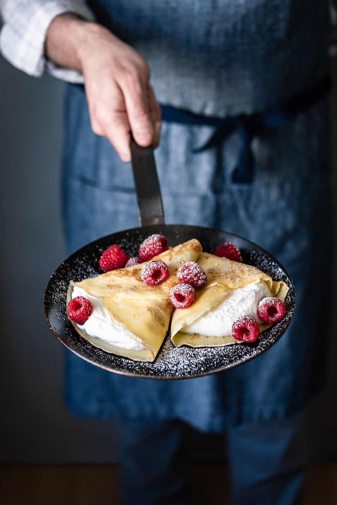 Blue Carbon Steel Crepe & Tortilla Pan - IMPERFECT