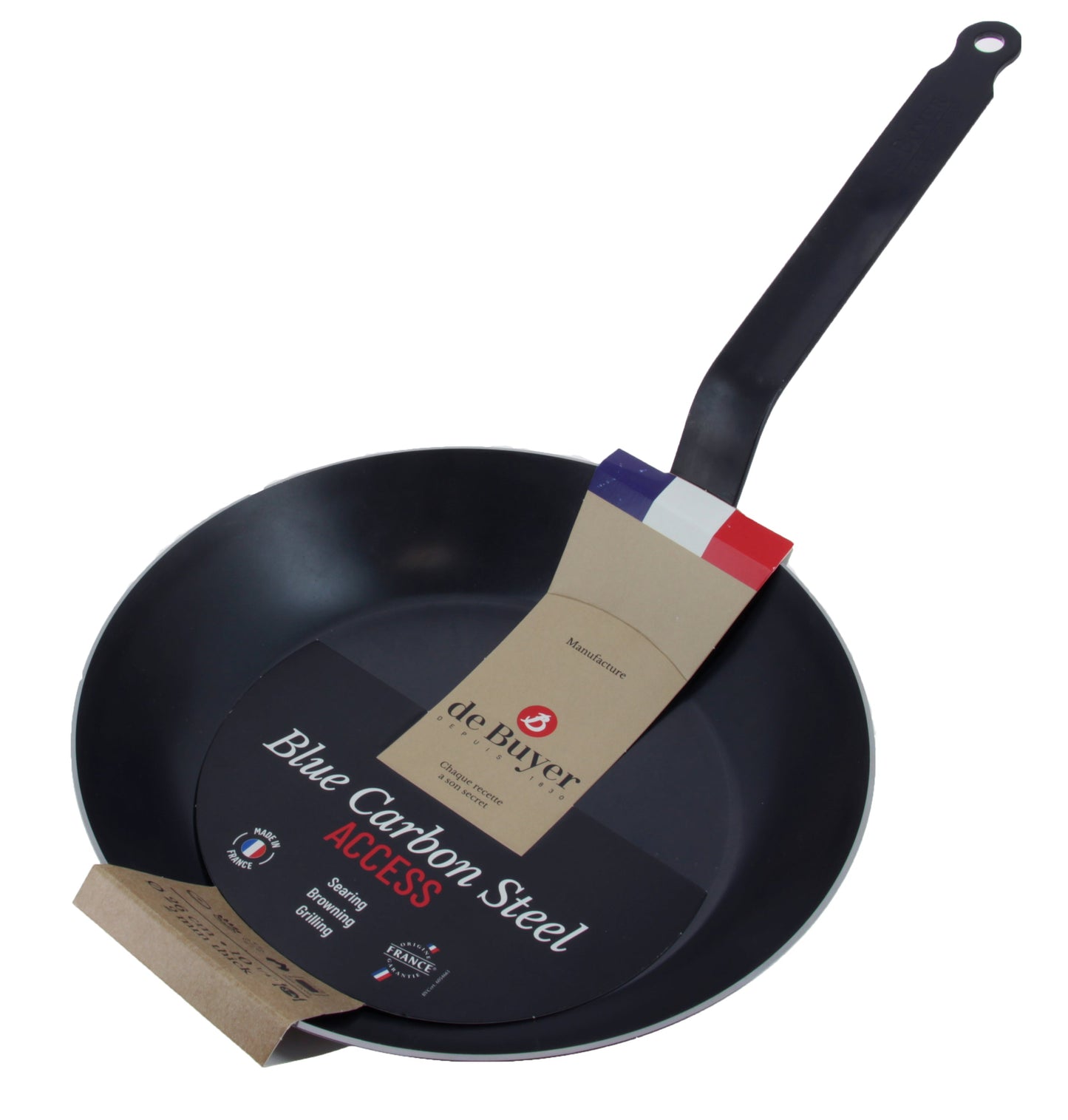 Blue Carbon Steel Fry Pan - IMPERFECT