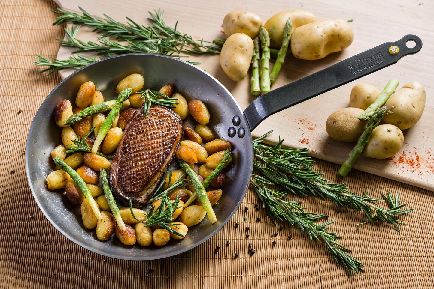 MINERAL B Carbon Steel Fry Pan - IMPERFECT