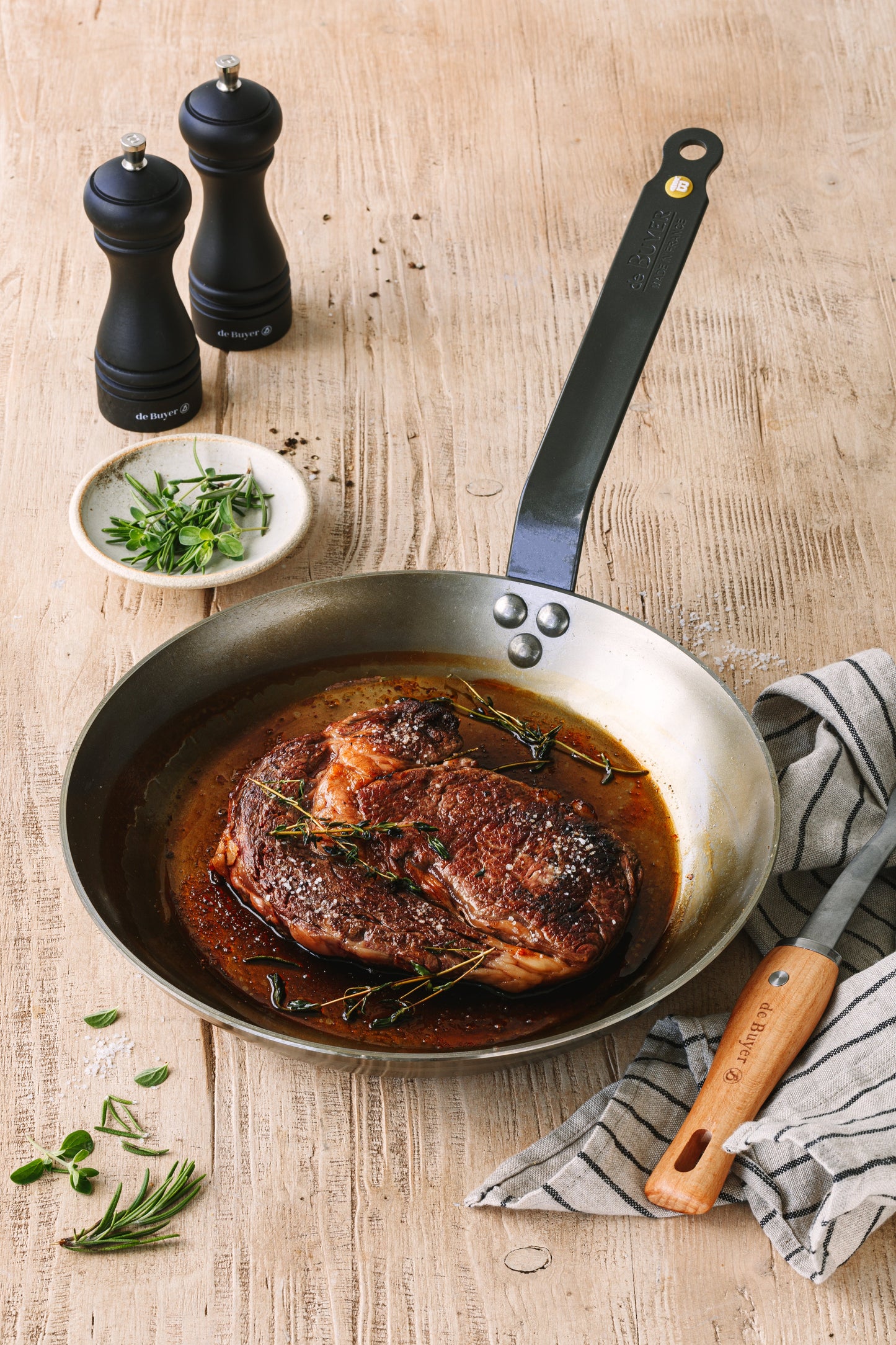 MINERAL B Carbon Steel Fry Pan - IMPERFECT
