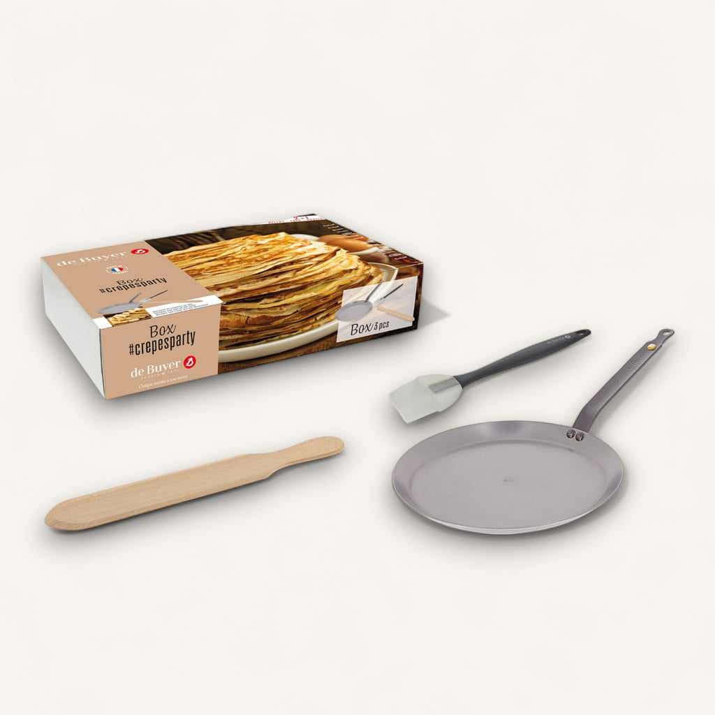MINERAL B Carbon Steel Crepe Party Box