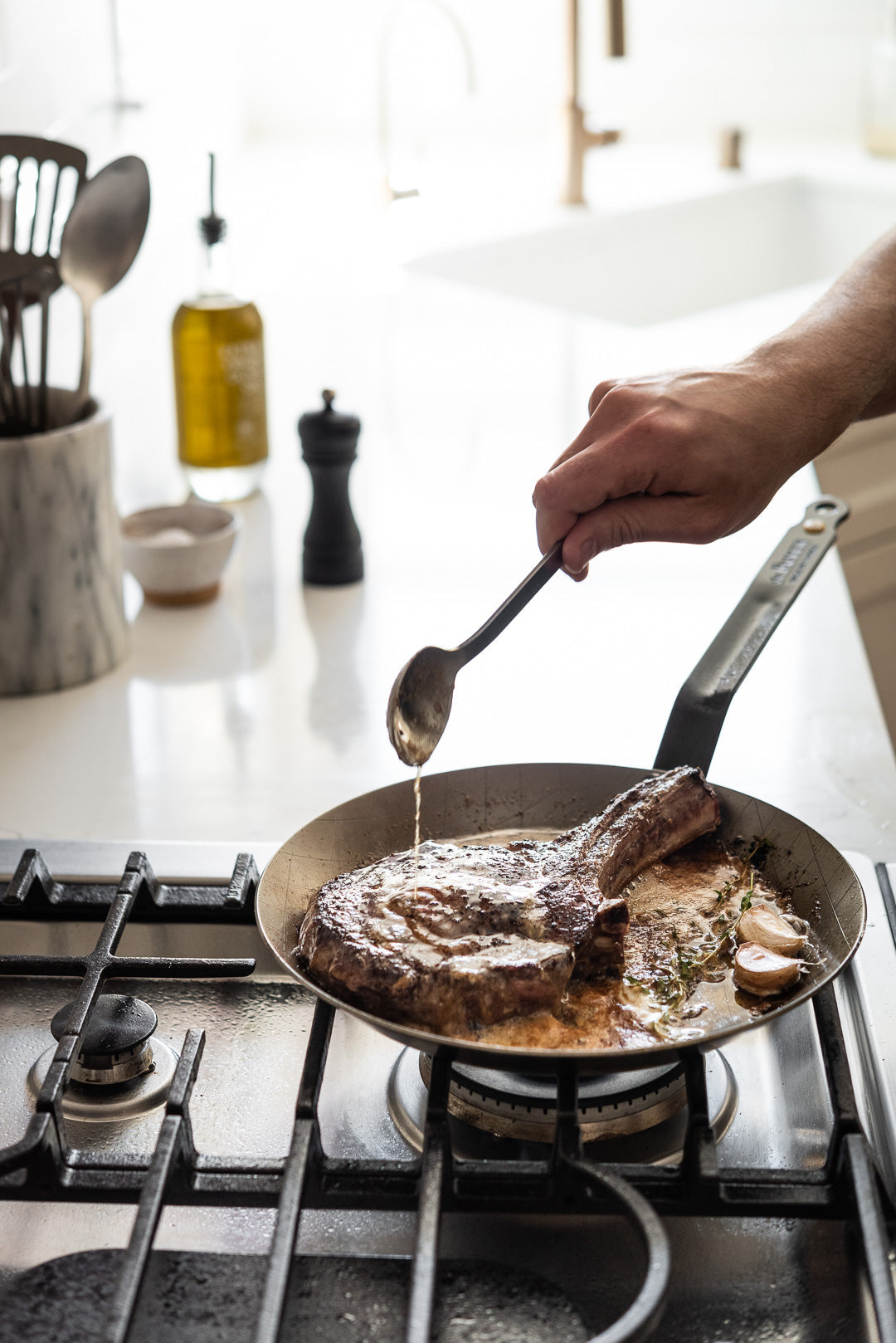 MINERAL B Carbon Steel Steak Pan - IMPERFECT