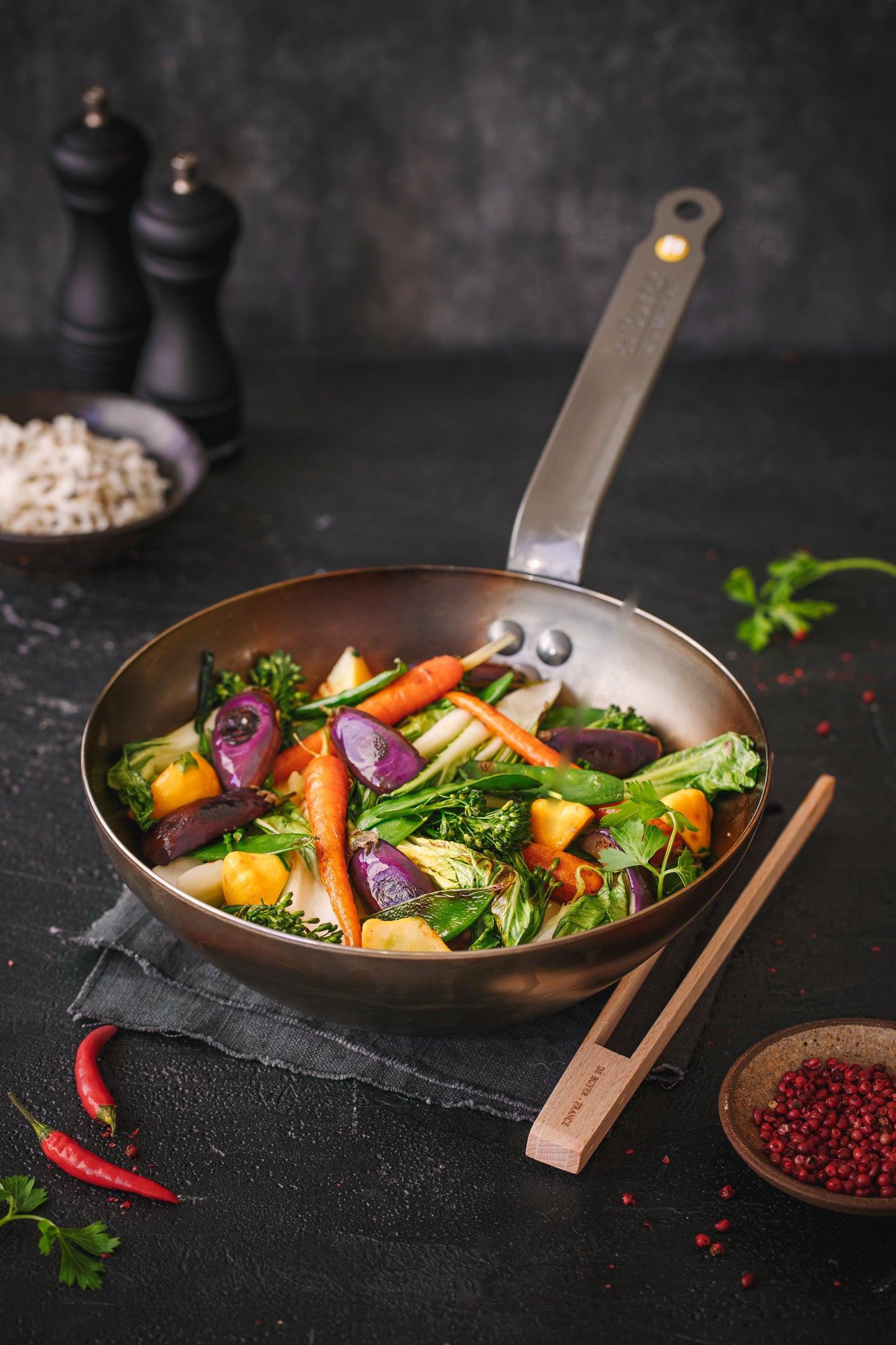 MINERAL B Carbon Steel Wok - IMPERFECT