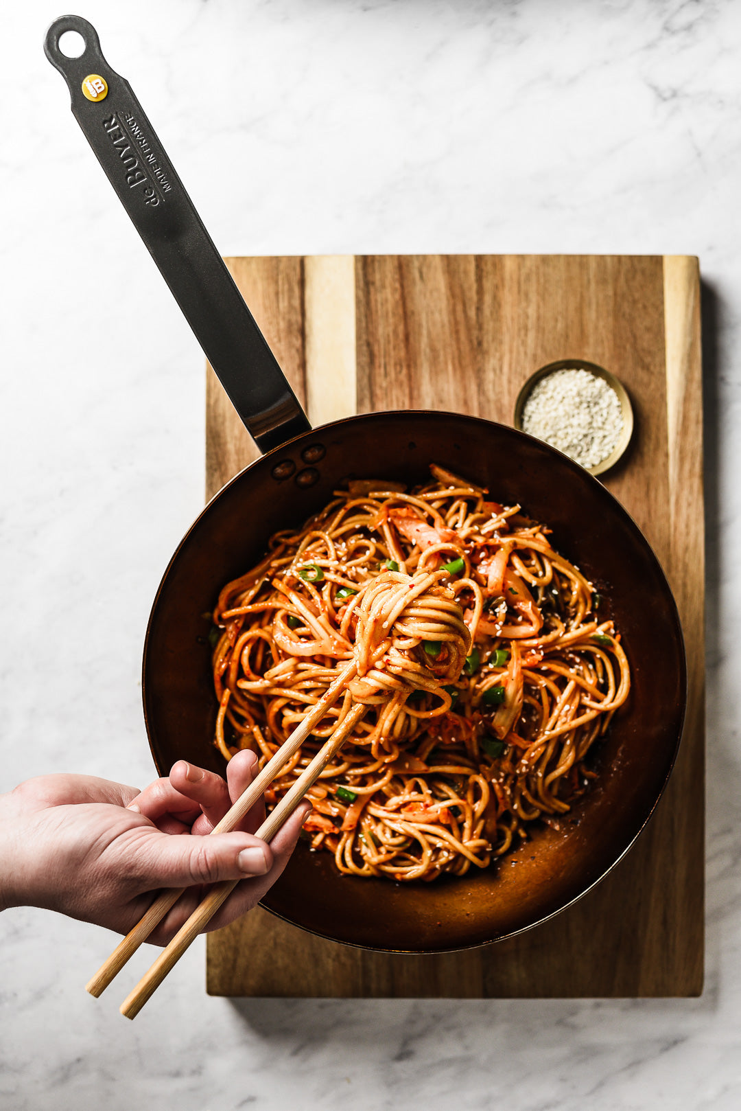 MINERAL B Carbon Steel Wok - IMPERFECT