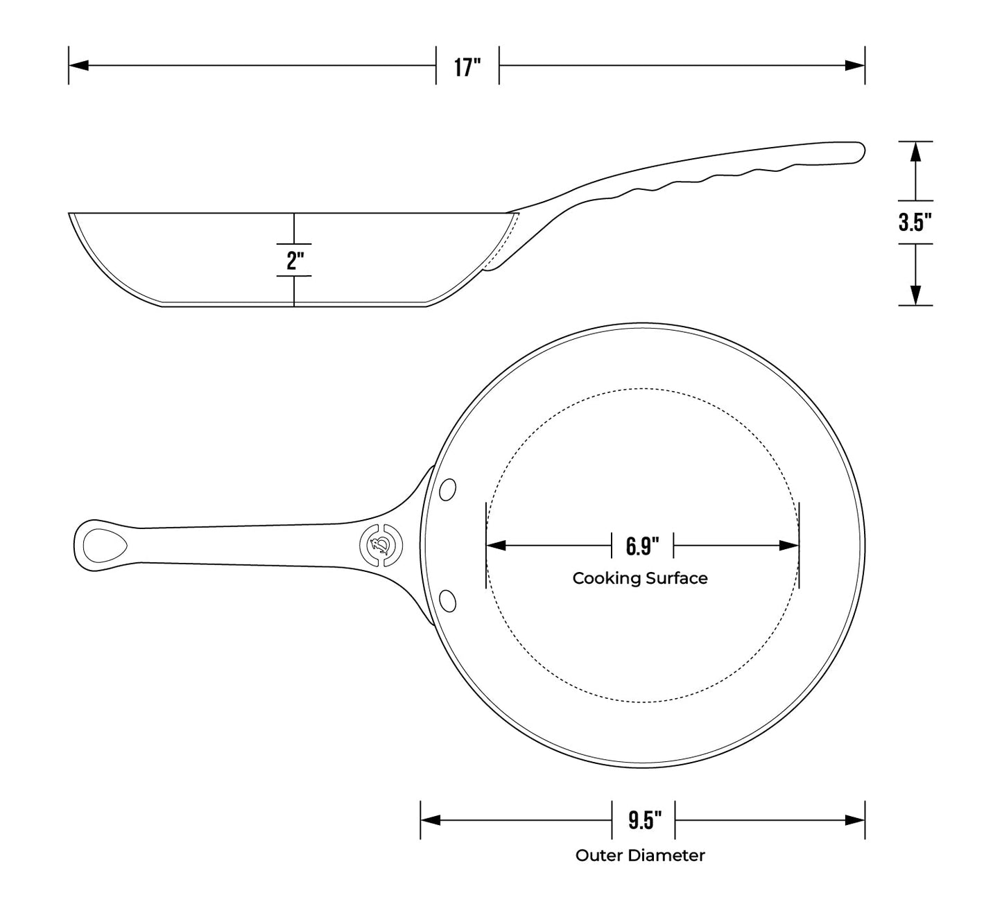 MINERAL B PRO Carbon Steel Performance Pair