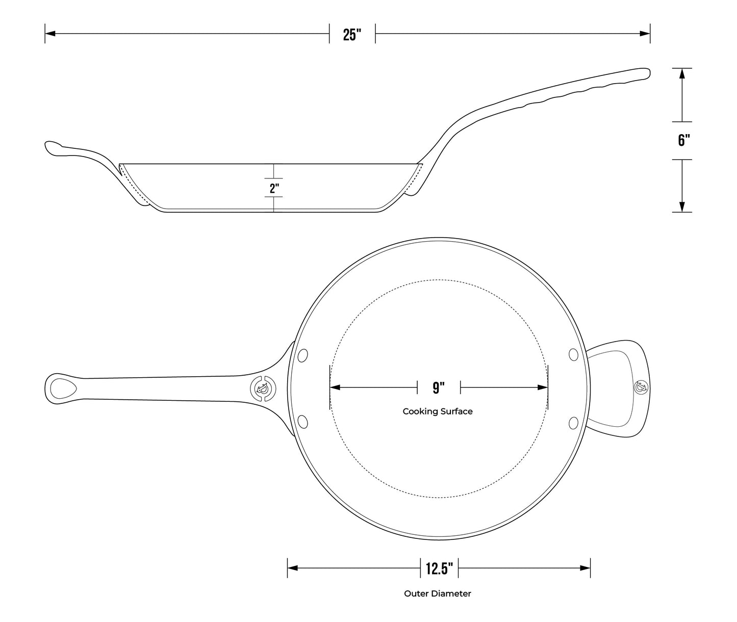 MINERAL B PRO Carbon Steel Performance Pair