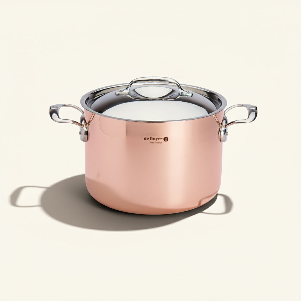 PRIMA MATERA Copper High Stew Pan
