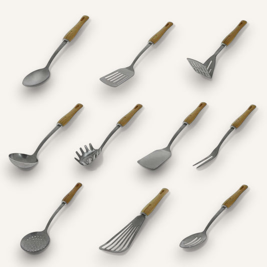B Bois Utensils Set - 10 Pieces