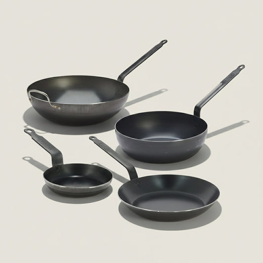 Blue Carbon Steel Essentials Set