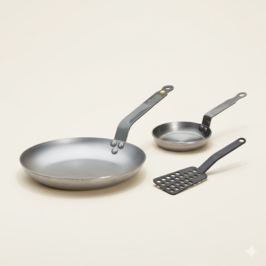 MINERAL B Classic Carbon Steel Ultimate Egg Kit