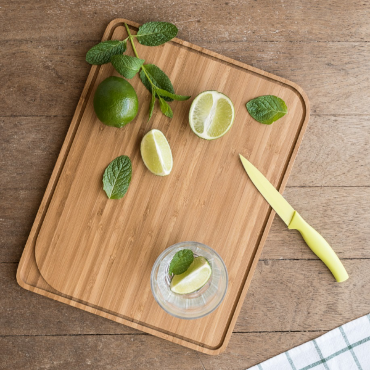 Bamboo Cutting Board with Juice Groove