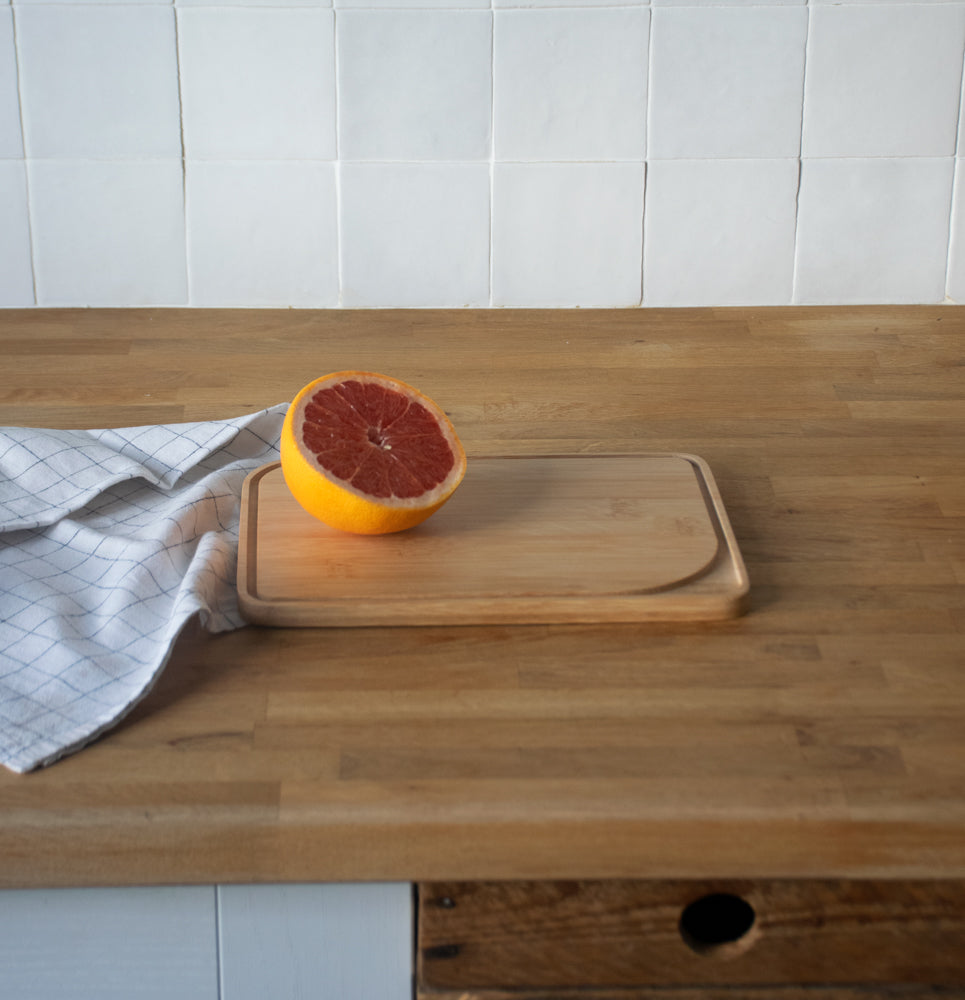 Bamboo Cutting Board with Juice Groove