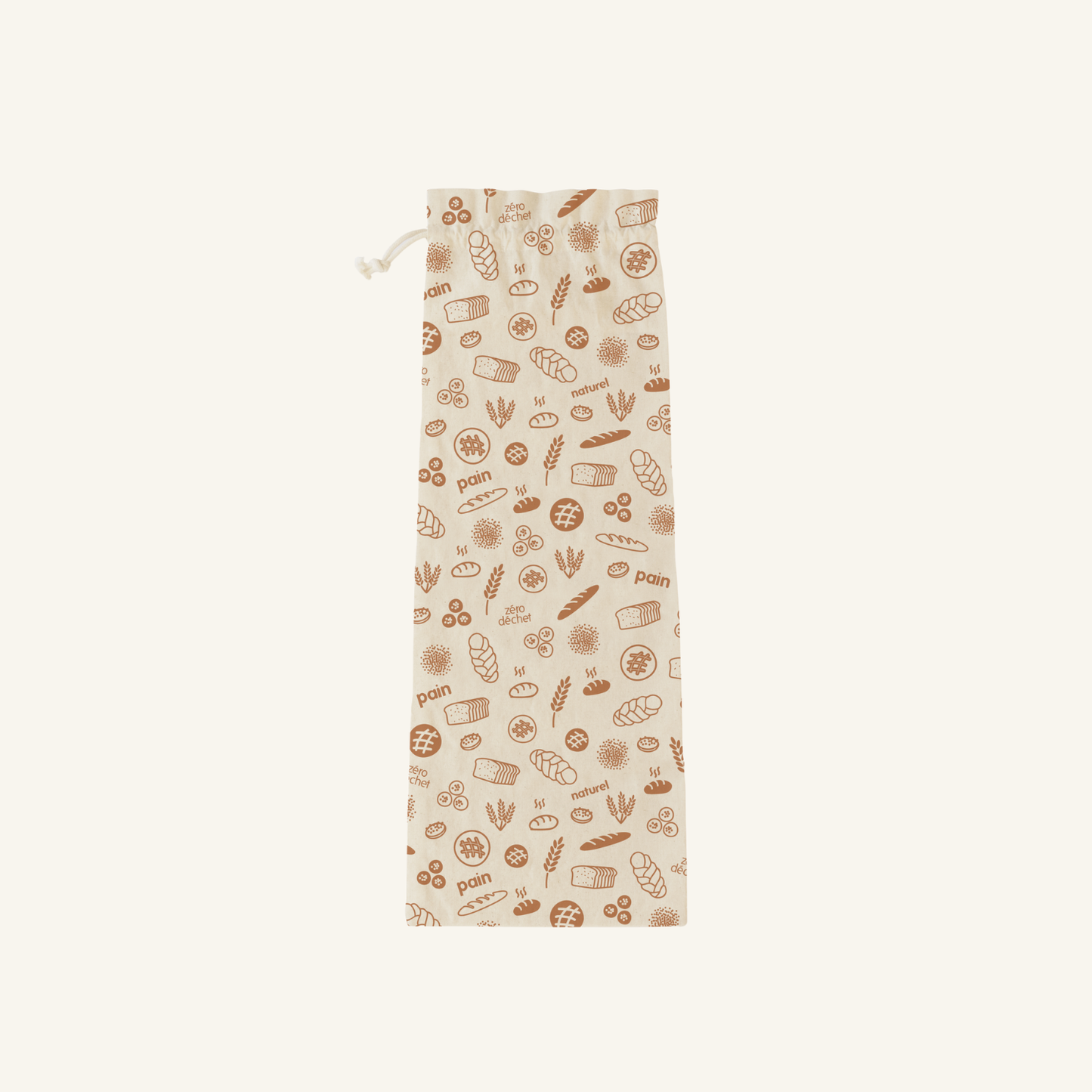 Organic Cotton Bread/Baguette Bag