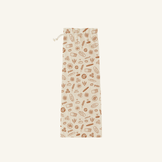 Organic Cotton Bread/Baguette Bag