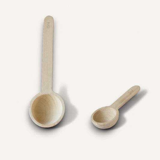Wood Measuring Spoon Set