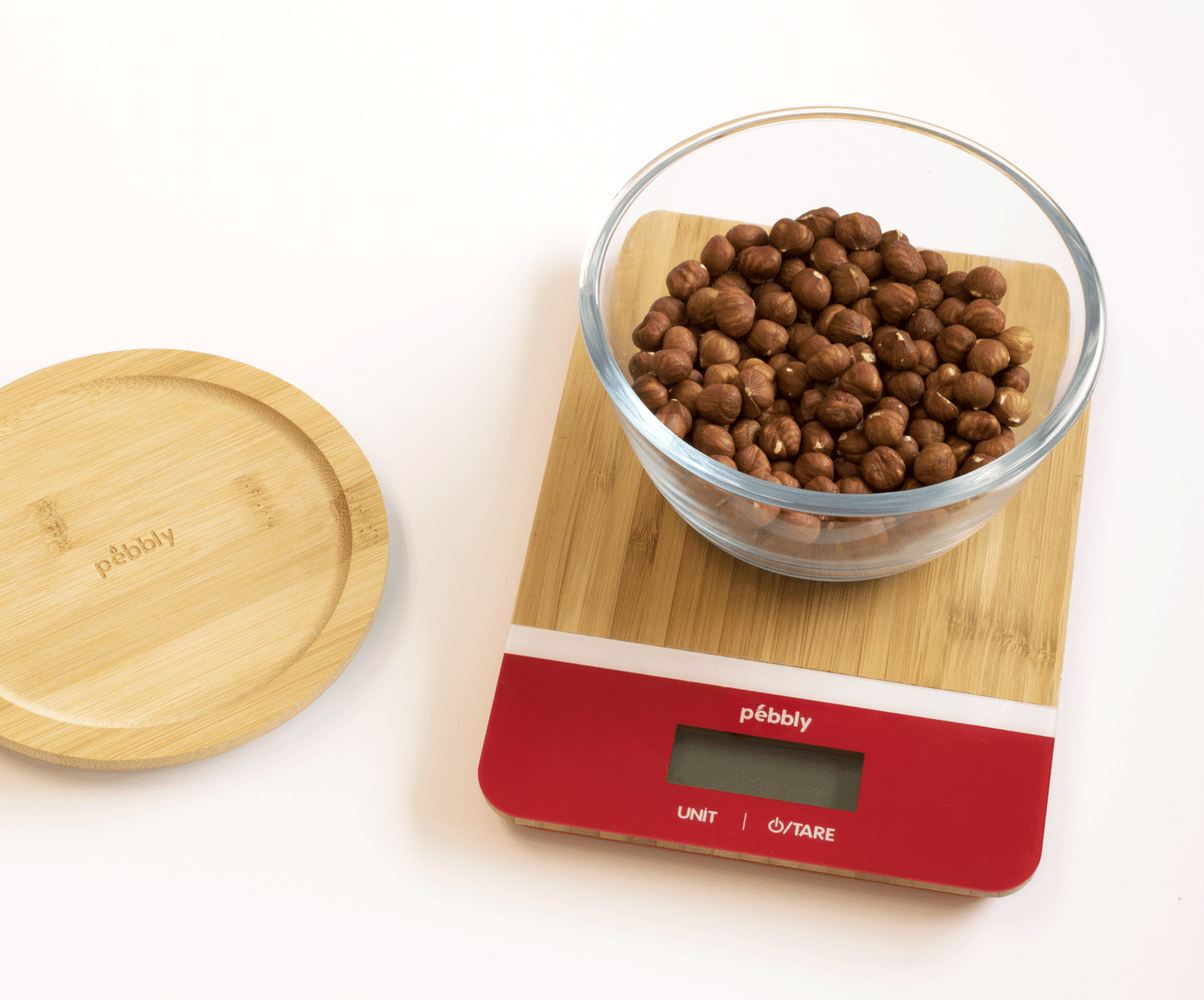 Glass Mixing Bowl with Bamboo Lid